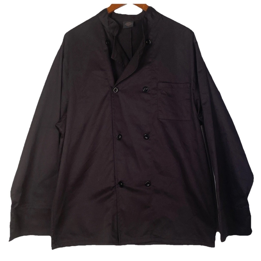 Chef coat men long sleeve Dickies L Black
